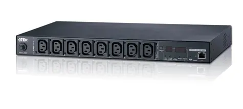 ATEN Napájecí jednotka 8x IEC320 C13 + 1x C14 over IP / měření banku / do racku / 1U