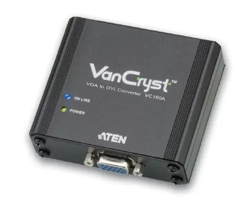 ATEN Převodník VGA-DVI / 1920x1200 / 60Hz / DDC2B