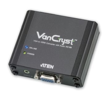 ATEN Konvertor VGA na HDMI rozhraní s audiem až 1080P (VC-180) / stereo