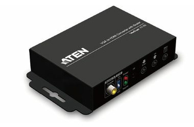 ATEN Konvertor VGA na HDMI rozhraní s audiem až 1080P (VC-182) / vestavěný scaler