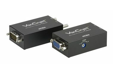 ATEN Video extender VGA Mini + mono audio / 1920x1200 (30m) / 1600x1200(100m)