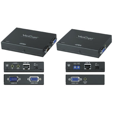 ATEN Video extender + audio / 1920x1200 (30m)/1600x1200(150m)