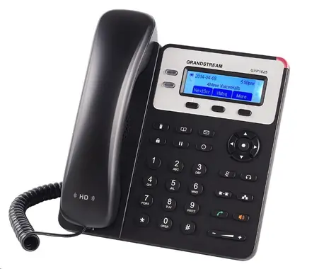Grandstream GXP1625 / VoIP telefon / 2x SIP účet / HD audio / 3 program.tlačítka / switch 2xLAN / PoE
