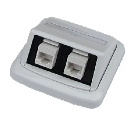 ABB TANGO Dvojzásuvka 2xRJ45 cat6 UTP bílá