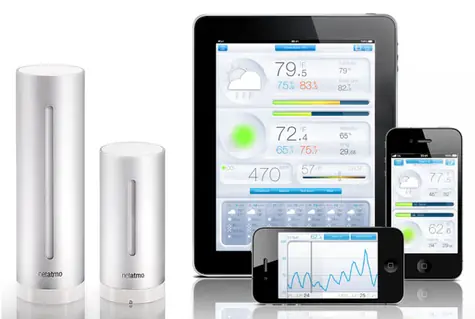 Netatmo NWS01 Urban meteostanice pro Android a iOS