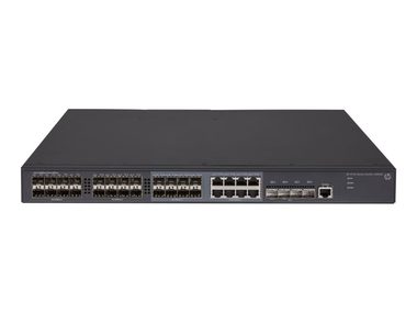 HPE 5130 24G SFP 4SFP+ EI switch / 16x Gigabit SFP portů / 8x Gigabit Combo SFP portů / 4x 10Gigabit SFP+ porty