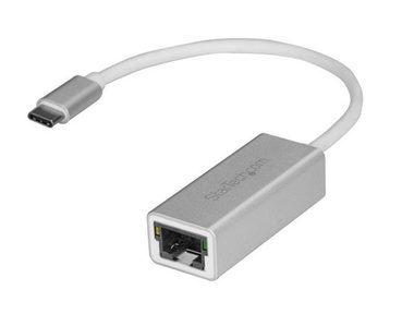StarTech USB-C adaptér stříbrná / pro síťové připojení / RJ45 