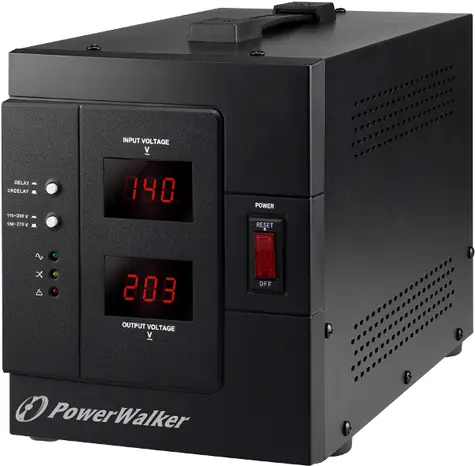 PowerWalker AVR 3000-SIV FR / regulátor napětí / 3000VA / 2400W / 1x FR