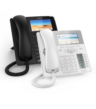 Snom D785 / Drátový IP telefon / TFT displej / RJ-45 / USB / BT / 12 SIP