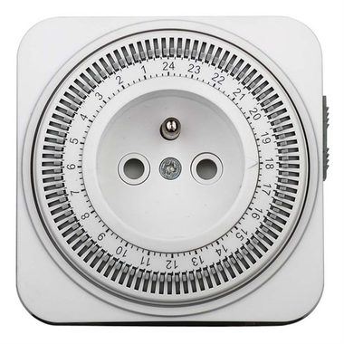 Solight DT06 mechanický časovač / rozpětí 24hod. / min. časový úsek 15min