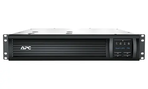 APC Smart-UPS 750VA VA LCD RM (500W) / záložní zdroj / 750VA / 500W / 230V / Line interaktivní / 2U