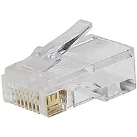 PremiumCord konektor RJ45 Cat5E pro drát - 50ks