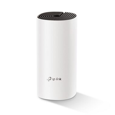 TP-LINK Deco E4 (1 ks) bílá / AC1200 Wi-Fi Mesh systém / 2.4GHz 300Mbps / 5GHz 867Mbps / 802.11ac / 2x LAN