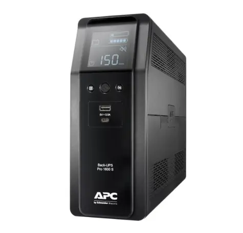 APC Back UPS Pro BR 1600VA (960W) černá / Záložní zdroj / Sinewave / 8 zásuvek / AVR / LCD
