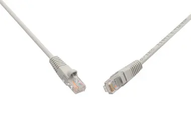 Solarix UTP CAT6 7m snag proof šedá / Patch kabel / RJ45-RJ45