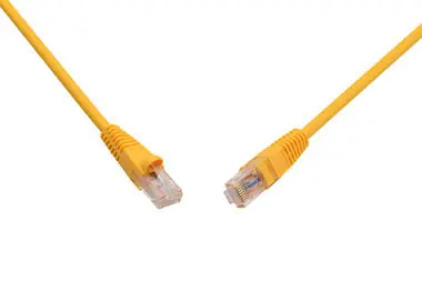 Solarix UTP CAT6 5m snag proof žlutá / Patch kabel / RJ45-RJ45