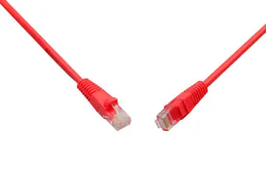 Solarix UTP CAT6 3m snag proof červená / Patch kabel / RJ45-RJ45