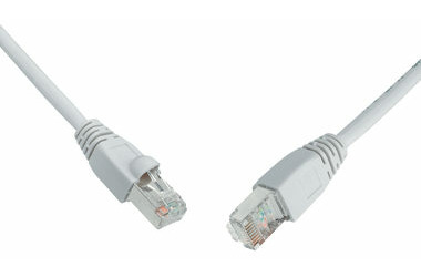 Solarix SFTP CAT6 3m snag proof šedá / Patch kabel / RJ45-RJ45