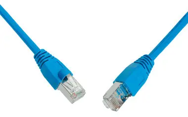 Solarix SFTP CAT6 2m snag proof modrá / Patch kabel / RJ45-RJ45