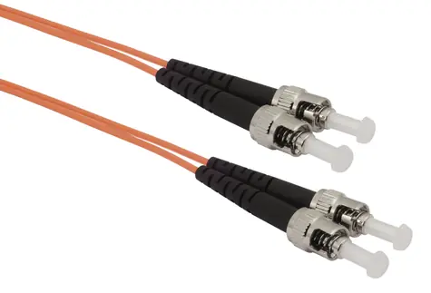 Solarix optický kabel ST-ST 1m / Patch kabel / Multimode / Duplex / OM1