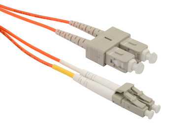 Solarix optický kabel SC-LC 1m / Patch kabel / Multimode / Duplex / OM2