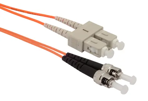 Solarix optický kabel SC-ST OM2 1m / Patch kabel / Multimode / Duplex