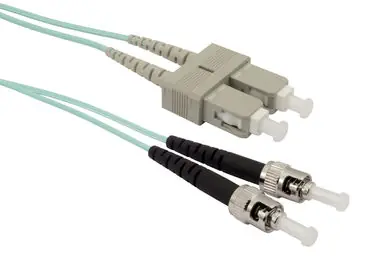 Solarix optický kabel SC-ST OM3 3m / Patch kabel / Multimode / Duplex