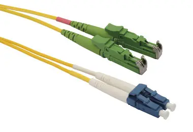 Solarix optický kabel E2000-LC APC-UPC 3m / Patch kabel / Singlemode / Duplex / OS
