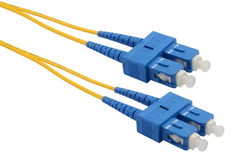 Solarix optický kabel SC-SC UPC 1m / Patch kabel / Singlemode / Duplex / OS