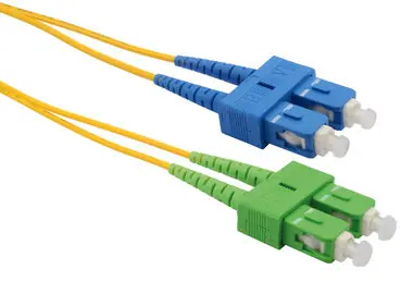Solarix optický kabel SC-SC APC-UPC 3m / Patch kabel / Singlemode / Duplex / OS