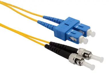 Solarix optický kabel SC-ST UPC 2m / Patch kabel / Singlemode / Duplex / OS