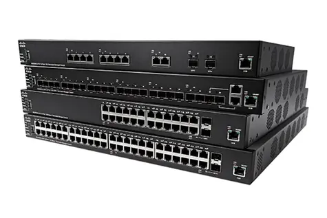 Cisco SX350X-12-K9-EU / Switch / 10x RJ-45 10|100|1000 / 2x 10GBase-T|SFP+ / QoS / VLAN