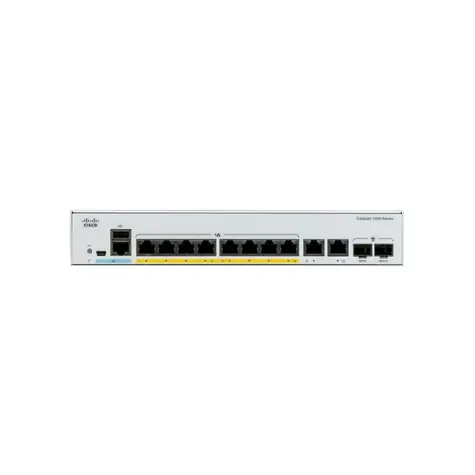 Cisco C1000-8FP-2G-L / Switch / 8x RJ-45 10|100|1000 / 2x Combo Gbps|SFP / PoE+ / QoS / VLAN