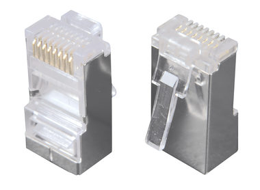 Solarix konektor RJ45 CAT5E STP pro lanko - 1ks / stíněný / neskládaný