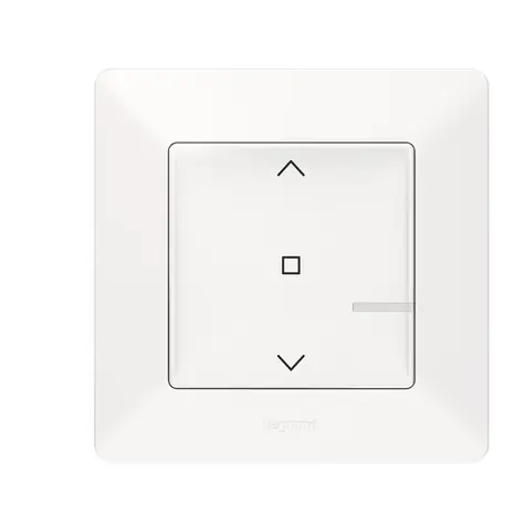 Legrand Valena Life With Netatmo žaluziový ovladač bílá / bezdrátový