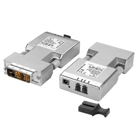 Lindy Extender DVI-D Single Link LWL / Fibre Optic 1500m