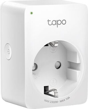TP-Link Tapo P100(1-pack) DE bílá / WiFi Chytrá zásuvka / Vzdálený přístup / Google Assistant & Alexa