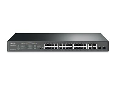 TP-Link TL-SL2428P / Smart switch / 24x100Mbps / 4x1Gbps / PoE+