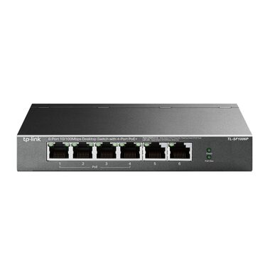 TP-Link TL-SF1006P / Switch / 6x100Mbps / PoE+