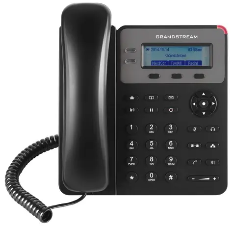 Grandstream GXP1615 / VoIP telefon / 1x SIP účet / audio / 2 program.tlačítka / 2xLAN