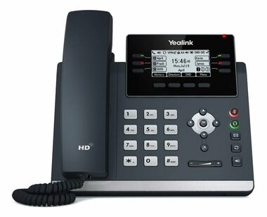 Yealink SIP-T42U / IP telefon / 6x SIP účet / LCD 2.7" / 2x RJ45 / POE/ Opus HD kodek / 15 programovatelných tlačítek