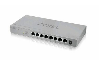 ZyXEL MG-108 / Desktop Switch / 8x 2.5Gbps / QoS