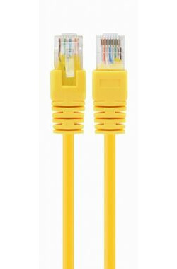 Gembird PP6U-1M CAT6 UTP 1 m žlutá / Patch kabel / RJ45-RJ45