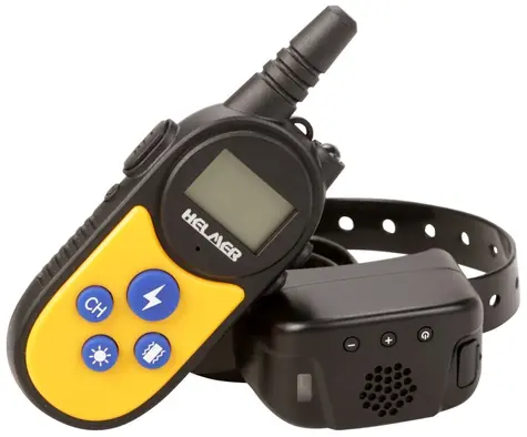 HELMER TC 1000 Sada / elektronický výcvikový obojek pro psy / dosah 1000m / délka obojku 70cm / IP67
