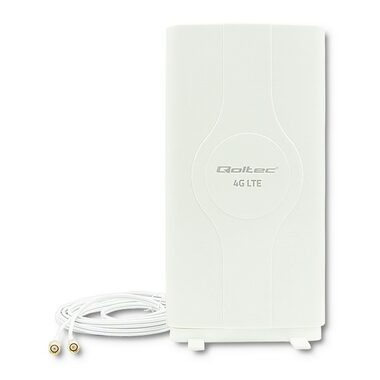 Qoltec 57013 vnitřní anténa 4G LTE DUAL  / SMA konektor / 30dBi 