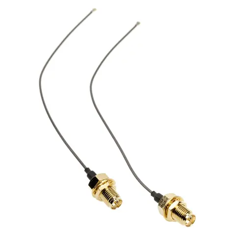 Akasa A-ATC01-150GR I-PEX MHF4L antena / přídavná anténa I-PEX MHF4L na RP-SMA / 15cm / 2ks