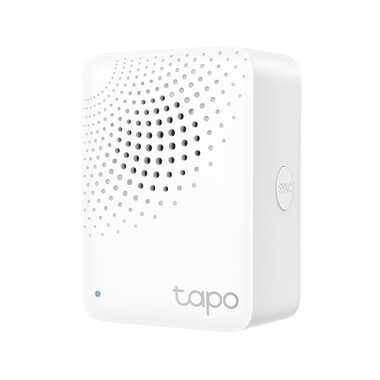 TP-LINK Tapo H100 Smart IoT Hub / Integrovaným alarm & zvonek / Wi-Fi 2.4 GHz / Až 64 zařízení