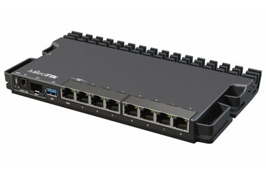 MikroTik RB5009UG+S+IN / RouterBOARD / ARM 88F7040 4x 1.4GHz / 7x Gbit LAN / 1x 2.5Gbit LAN / 1x 10G SFP+ / 1x USB 3.0 