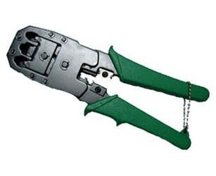 MicroConnect Krimpovací kleště pro modulární zástrčky zelená 