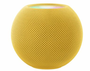 Apple HomePod mini žlutá / Hlasový asistent / BT 5.0 / Wi-Fi / asistentka Siri